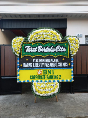 Papan Bunga Duka di Sebatik Timur