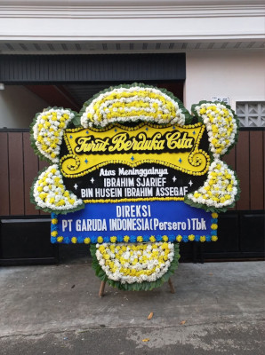 Papan Bunga Duka di Sebatik Timur