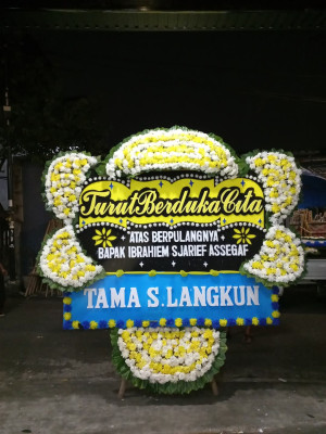 Papan Bunga Duka di Sebatik Timur
