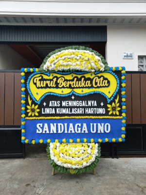 Papan Bunga Duka di Sebatik Timur